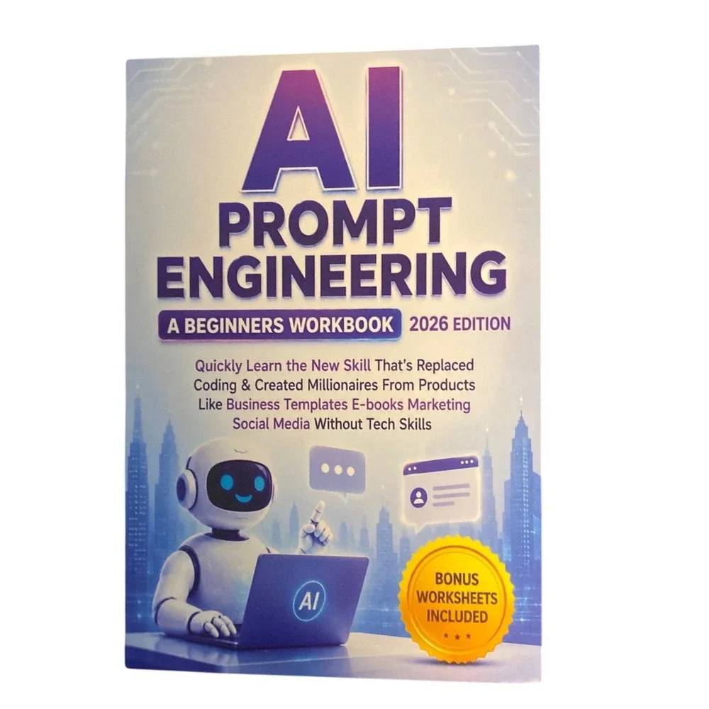 AI Prompt Engineering A Beginners Workbook 2026 Edition Factory Sealed New Book